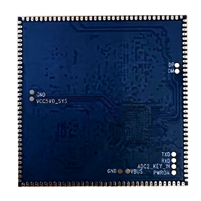 PX30/RK3358J SOM (Core board) of stamp half hole