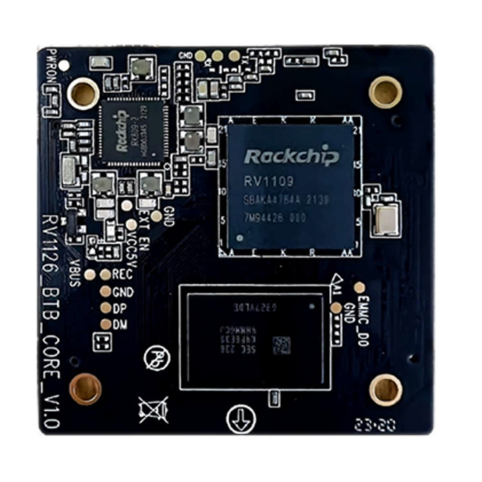 RV1126/RV1126K/RV1109 SOM (core board) of BTB