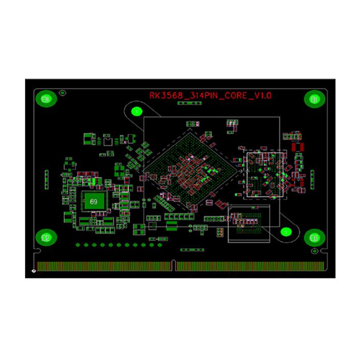 Goldfinger 314PIN RK3568 SOM (core board) 