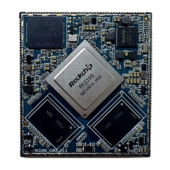 RK3399 / RK3399K SOM (core board) of stamp half hole